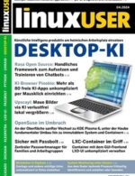 Magazine cover Linux User issue №4 2024