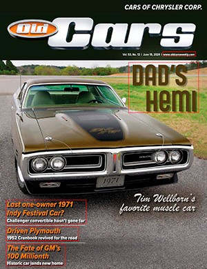 Old Cars Weekly №12 volume 53 June (2024)