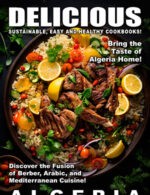 Magazine cover Delicious №Taste of Algeria 2024