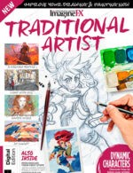 Magazine cover ImagineFX №Presents Traditional Artist 2nd edition 2024