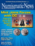 Magazine cover Numismatic News №21 volume 73 August 2024