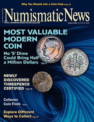 Numismatic News №26 volume 73 October 8 (2024)