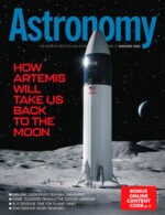 Magazine cover Astronomy № January 2025