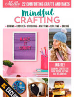 Magazine cover Mollie Makes №Mindful Crafting 2025