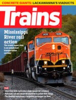 Magazine cover Trains № January 2025