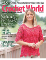 Magazine cover Crochet World № Spring 2025