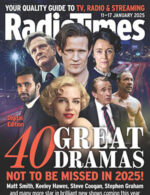 Magazine cover Radio Times № January 11-17 2025