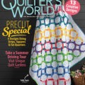Magazine cover Quilter’s World № Summer 2025