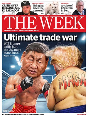 Magazine The Week issue №1232 USA April 25 2025 Magazine cover The Week №1232 USA April 25 2025