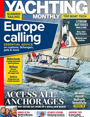 Magazine cover Yachting Monthly № June 2025