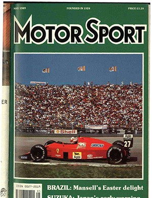 Motor Sport Retros May (1989)