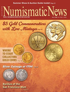 Numismatic News №14 June 3 (2025)