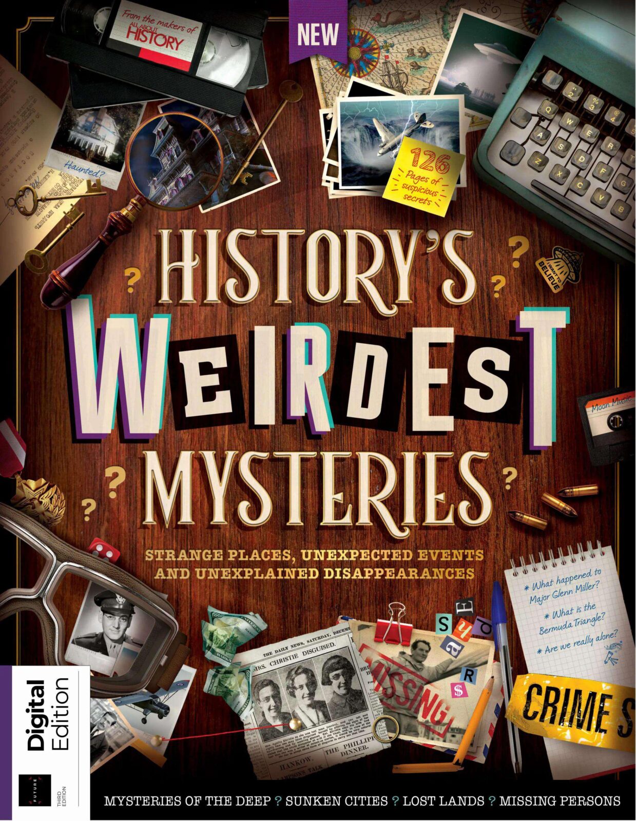 All About History 3rd edition Historys Weirdest  Mysteries (2025)