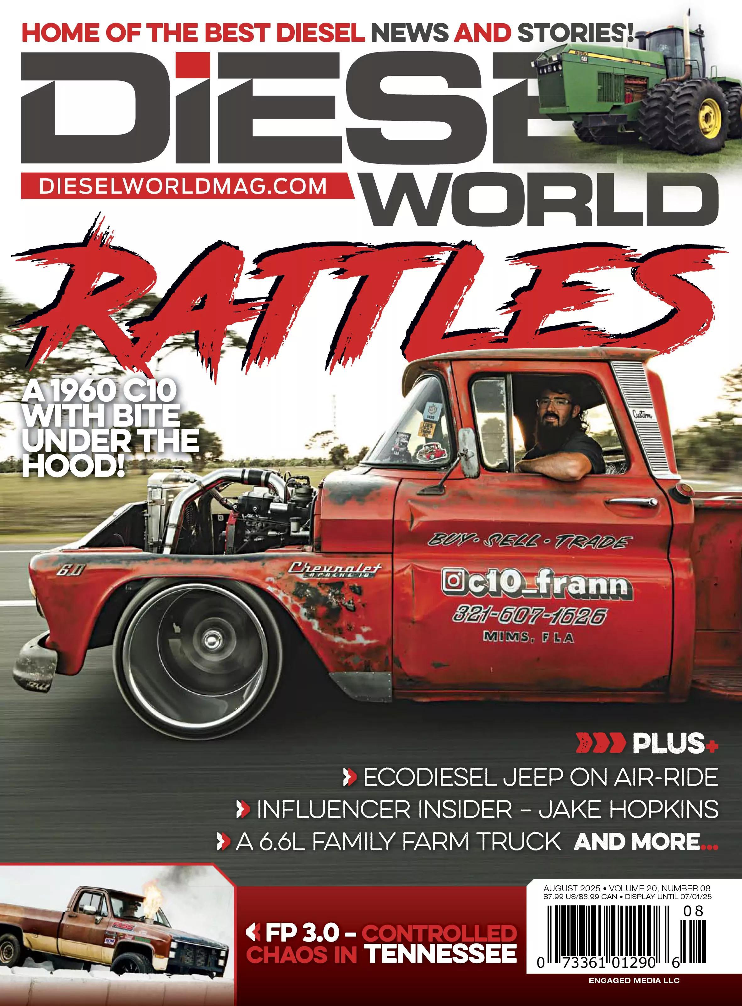 Magazine Diesel World issue №8 August 2025 Magazine cover Diesel World №8 August 2025
