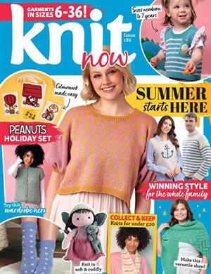 Magazine Knit Now issue №182 2025 Magazine cover Knit Now №182 2025