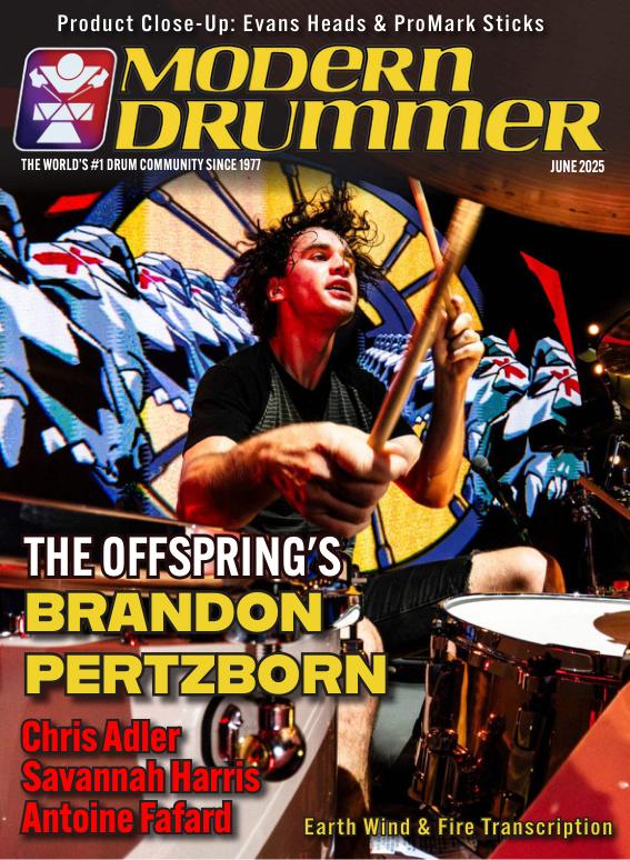 Modern Drummer Magazine June (2025)